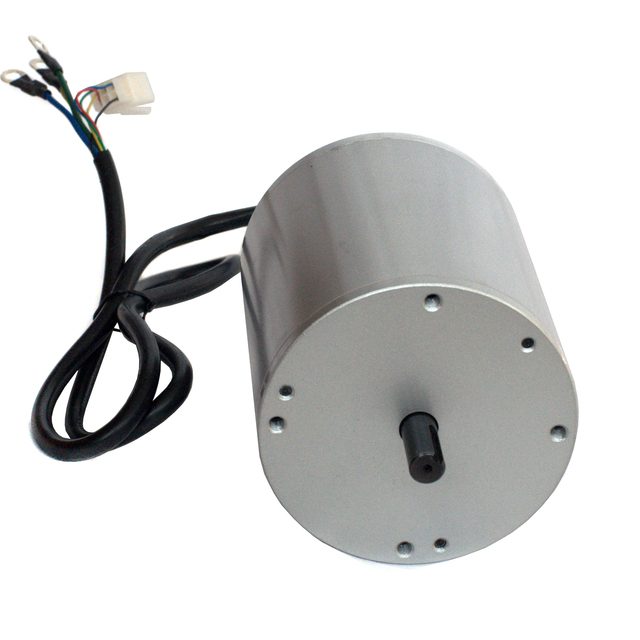 1500W 48V Brushless DC Motor for Small Agricultural Vehicles High Efficiency >90% IP54 Flange Mount 40A Continuous Current