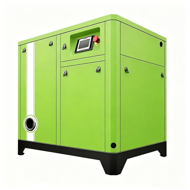 7.5kW 10HP Rotary Screw Air Compressor Stationary Air Cooled Motor Industrial Compressors for Auto Repair Shop
