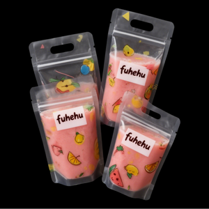 Custom Printed Stand up <b>Reusable</b> Squeeze Juice Packaging Bag Fruits and Veggies Applesauce Fruit Puree <b>Baby</b> <b>Food</b> Drink <b>Pouch</b> - Product Image 5