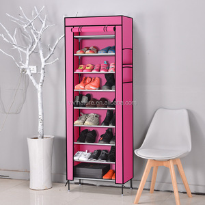 8 <span class=keywords><strong>de</strong></span> zapato Rack organizador <span class=keywords><strong>de</strong></span> almacenamiento <span class=keywords><strong>de</strong></span> gabinete con <span class=keywords><strong>tela</strong></span> no tejida estante - Product Image 4