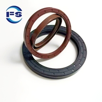Joint d'étanchéité hydraulique en néoprène, silicone, FKM, NBR, Sc, Tc, à double ou simple lèvre, noir, marron, rouge