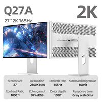 Monitor Gaming KUYCON Q27A de 27 Pulgadas, 2K, 165 Hz, 600 cd/m² de Brillo, con Soporte, en Oferta
