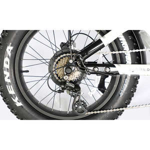 Batteria al litio 52V completa sospensione Fatbike elettrica ghiaia bici 1000W 20 pollici Retro <span class=keywords><strong>EBike</strong></span> da uomo con telaio in lega di alluminio - Product Image 3