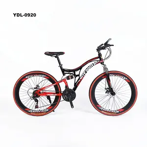 Chinese supply bicycle for adults carbon steel frame mountain bike 26" inch sport bike