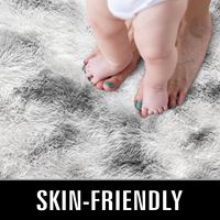 Tapis de sol transfrontalier en peluche à poils longs, tie-dye, lavable en machine, pour bureau, salon, chambre à coucher, chevet, modèle couverture
