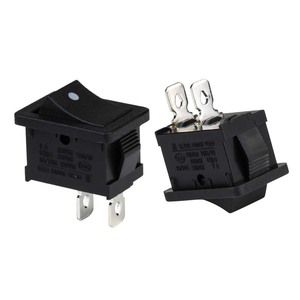 Kcd1 mô hình 3 vị trí <span class=keywords><strong>Rocker</strong></span> bảng chuyển đổi với màu xanh Chiếu Sáng Đèn cqccertified ON-OFF-on chức năng 3 pin - Product Image 5