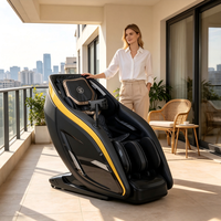 Toptan Elektrikli 4D Masaj Koltuğu Tam Vücut Sıfır Yerçekimi Shiatsu