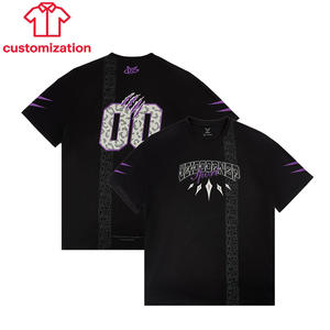 Chemises de sport d'é<span class=keywords><strong>t</strong></span>é à manches courtes personnalisées avec impression numérique, taille plus, tissu respirant à séchage rapide, vêtements de sport pour hommes, commande minimum de 1 pièce - Product Image 1