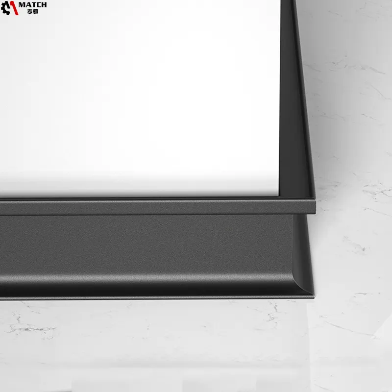 TOP quality decorative aluminium profile floor skirting board for hotel restaurant home designing