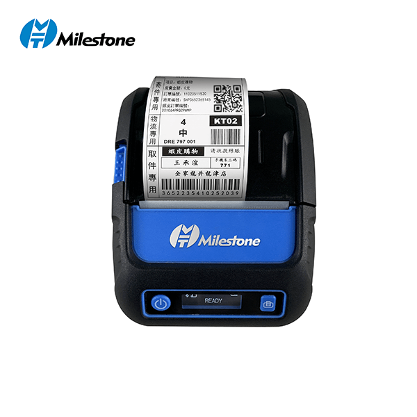 MHT-P80F Portable Wireless Printer for Bluetooth Mobile POS USB Thermal Restaurant Bill Receipt Printer Mini for 80mm Labels