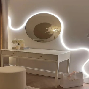 Usine En Gros Intérieur Ménage Atmosphère Décoration Silicone Étanche Néon Lumière <span class=keywords><strong>Tube</strong></span> Rond Néon <span class=keywords><strong>Tube</strong></span> - Product Image 1