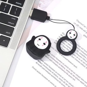 แฟลชไดรฟ์ <span class=keywords><strong>USB</strong></span> ลายการ์ตูนผี 3 มิติ สีดำ น่ารัก ดีไซน์ตัวละคร  พร้อมซิลิโคน PVC ป้องกัน  ความจุ 4GB ถึง 128GB สำหรับพวงกุญแจ - Product Image 3