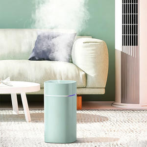 600ml USB加湿器無声二重スプレー家庭用LEDランプエアコンルーム空気加湿スプレー - Product Image 3