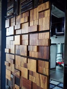 Mosaïque en bois de bateau <span class=keywords><strong>ancien</strong></span> avec texture anti-insectes pour la décoration de la maison - Product Image 2