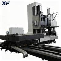 XF-TK6513 Machine de perçage et de fraisage horizontale entièrement automatique CNC à 4 axes, type au sol, avec broche de 22 kW pour le travail de grandes boîtes métalliques