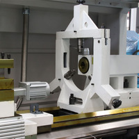 Torno de Bancada Plana de un Solo Husillo Automático para Roscado de Tuberías, CNC Horizontal de Alta Precisión y Rigidez, Modelo QK1319