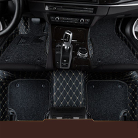 Vente en gros d'accessoires automobiles d'intérieur pour D max 2023 2024 3 pièces durables antidérapants 9D tapis de voiture tapis de sol