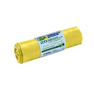 ชุดถุงขยะ MISTERPACK สีเหลือง 20 ใบ 70X105CM 110LT - Product Image 1