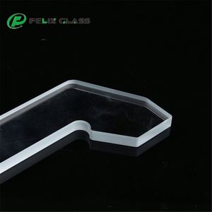 Verre trempé découpé au laser sur mesure, transparent et de forme irrégulière - Product Image 2