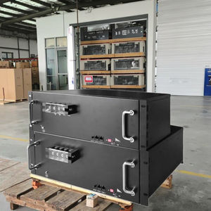 リチウムイオンスタック可能ラックバッテリー<span class=keywords><strong>48V</strong></span> 51.2V 100Ah 200Ah 5KWH 10KWH <span class=keywords><strong>LifePO4</strong></span>ソーラーパワーストレージバッテリーパック - Product Image 4