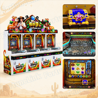 Máquina recreativa original para parques de atracciones, diseñada como máquina de empuje de monedas con alta rentabilidad y solución de empuje de monedas