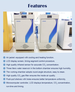 Incubadora BIOBASE con Pantalla Táctil, Circulación de Aire Simétrica, Revestimiento Anti-Goteo, Partición Multinivel para Laboratorio - Product Image 3