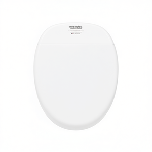 Asiento de inodoro para Hatria Cannes 2 Shape 4 WC, blanco, con bisagras pasantes - Product Image 3