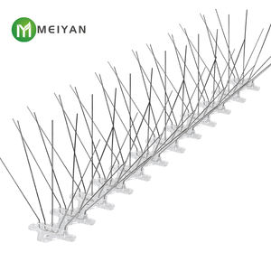 Fabriek Groothandel 5 Pin <span class=keywords><strong>Bird</strong></span> Spike Plastic Basis Rvs <span class=keywords><strong>Bird</strong></span> Spike - Product Image 2