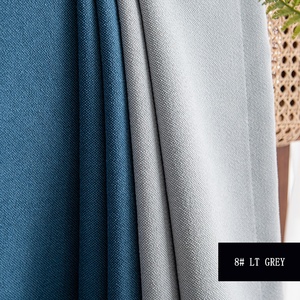 Cortinas opacas con aislamiento térmico alto para patio, cortinas superiores con ojal, puerta francesa, cortinas divisorias de habitación compatibles y cenefas - Product Image 2