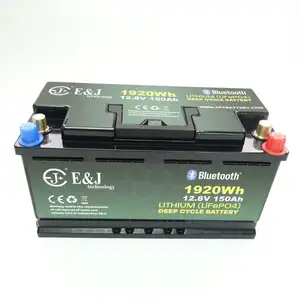 Cadeiras de rodas elétricas de golfe, atacado de fábrica, cadeiras de rodas elétricas, recarregável, 150ah, 12v, lifepo4, baterias, íon de lítio