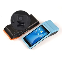 Mesin POS Genggam Termurah 5.5 Inch Sistem Android 8.1 Layar Sentuh Terminal POS Mobile Dengan Printer