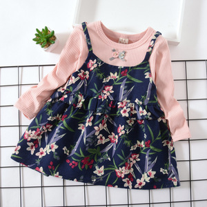 Ensemble de vêtements pour écolières, vêtements pour enfants, robe pour femmes, ensembles deux pièces comprenant un pull et une robe pour enfants - Product Image 2