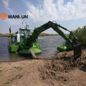 Drague amphibie multifonctionnelle robuste Wanrun 20T - Déboucheur de canaux haute capacité 500m³/h pour le nettoyage des ports fluviaux - Product Image 3
