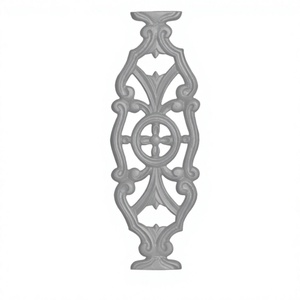Balaji Metals - Joints d'escalier en fer forgé décoratifs de qualité supérieure, modèle BM-165, résistants à l'eau, couleurs personnalisées, hauteur 11,75 pouces, OEM - Product Image 1