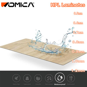Plaque stratifiée Womica haute brillance, stratifié bois mat, plaque ignifuge, stratifié brillant très vendu, Lamitak décoratif, usine Linyi - Product Image 3