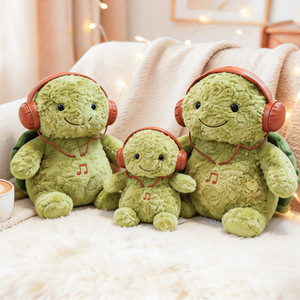Peluche de Tortuga Bebé Kawaii con Audífonos, Peluche Suave de Tortuga Musical, Adorable Tortuga Bebé Musical, Peluche de Animal Marino - Product Image 6