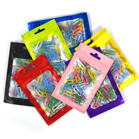 Bolsas de mylar resellables con impresión personalizada, bolsas de papel de aluminio con cierre de cremallera, embalaje pequeño para almacenamiento de alimentos a granel