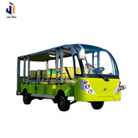Bus touristique électrique 14 places, prix compétitif direct usine, modification personnalisée pour les entreprises commerciales