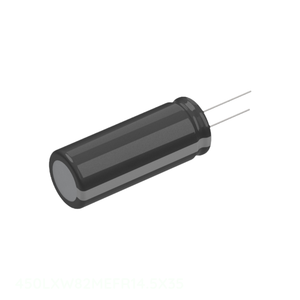 Condensateur RADIAL TH 450V 82uF 20% à trou traversant en aluminium, référence fabricant 450LXW82MEFR14.5X35 - Product Image 1