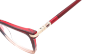 Lunettes optiques en acétate de haute qualité, design tendance haut de gamme, montures de lunettes durables pour un usage quotidien