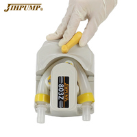 Pompe péristaltique miniature JIHPUMP 803Z à haut débit pour distributeur de liquide, chargement facile, moteur CC OEM pour transfert et dosage