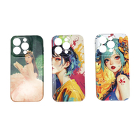 PC Antichoc Sublimation Téléphone étui pour iphone 15 14 13 12 11 Pro Max DIY 3D Conception Vierge Sublimation étui pour XR Modèle