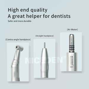 Dental Low Speed Handstück Kit Luft turbine Gerader Gegenwinkel Luft motor Innen wassers pray Löcher - Product Image 3