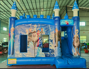 Château gonflable sécurisé avec conception fermée pour enfants, jeu de jardin en plein air parfait pour les fêtes dans la cour et les garderies. - Product Image 2
