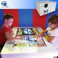 STAR PLAYER Direct Factory Peinture Magique Table Tactile Projection Interactive Illustration Panneau D'affichage Projecteur 1080p Résolution HD