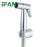 Ifan Meilleure Vente Ensemble de Douche Bidet Musulman en Plastique, Pulvérisateur Bidet Portable Shattaf à Nettoyage Automatique