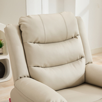 Home Wohnzimmer Möbel Pu Leder Einzels itz manuell liegend Liegestuhl Sofa