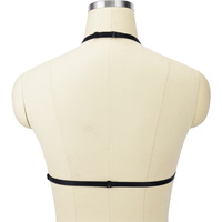 Vente en gros jeu de rôle lingerie noire sexy à gros seins érotique grande taille club fête Femme Lingeries sexy