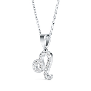 Collier Pendentif Moissanite en Argent Sterling S925 Signe Zodiaque Lion, Bijou Éclatant <span class=keywords><strong>Horoscope</strong></span> pour Femme de Luxe - Product Image 5
