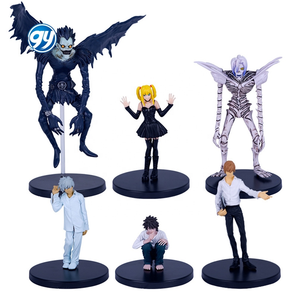 Gooyeh 2 stuks Death Note Figuur Licht Yagami Anime Figuur PVC